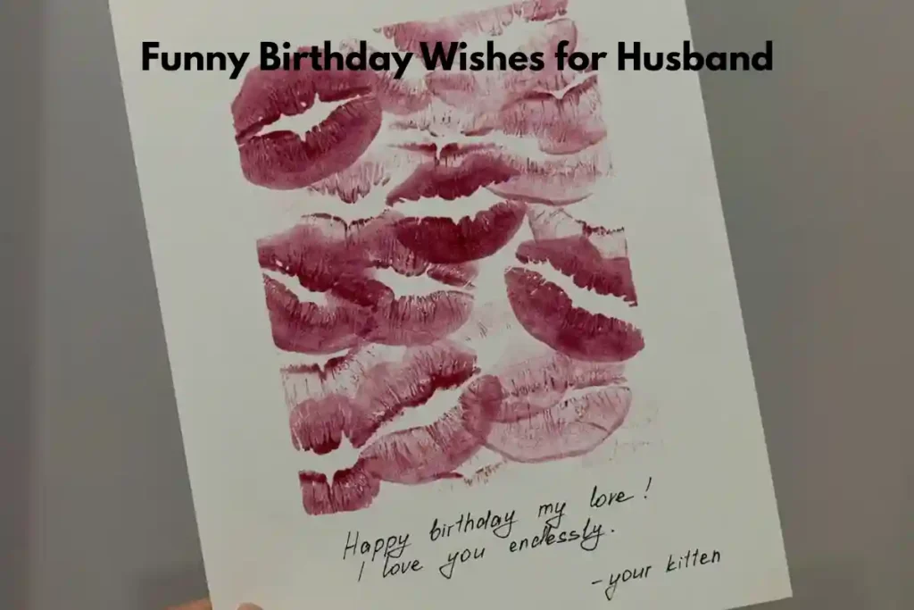 Funny Birthday Wishes for Husband