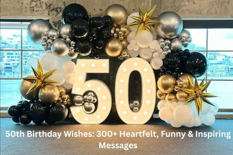 50th Birthday Wishes: 300+ Heartfelt, Funny & Inspiring Messages