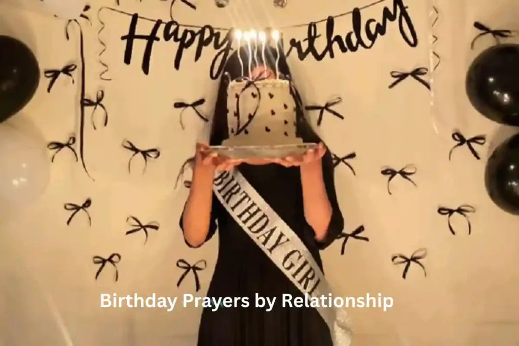 Birthday Prayers by Relationship