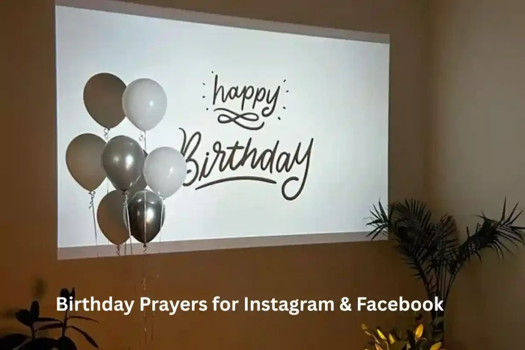 Birthday Prayers for Instagram & Facebook