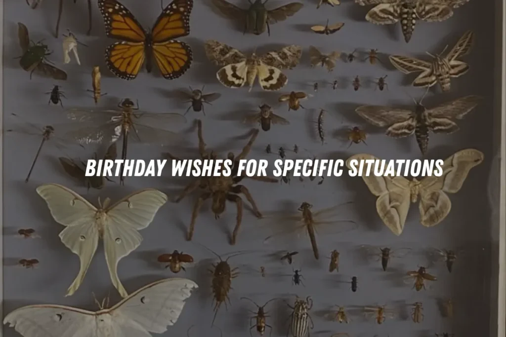 Birthday Wishes for Specific Situations